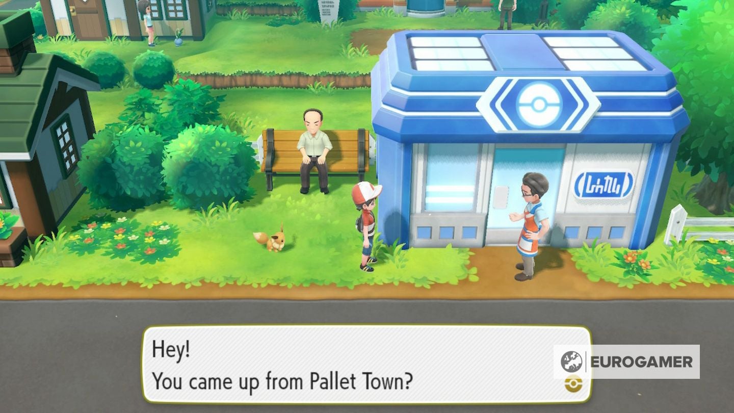 Pokémon Let's Go Viridian City and Viridian City Gym available Pokémon, items and trainers
